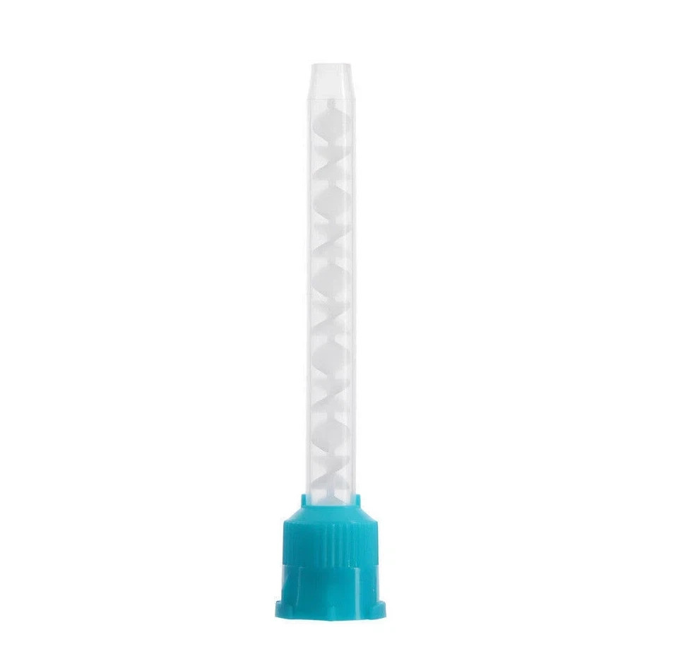 Dental HP Green / Teal 6.5 mm Impression Heavy Body Mixing Tips 200Pcs