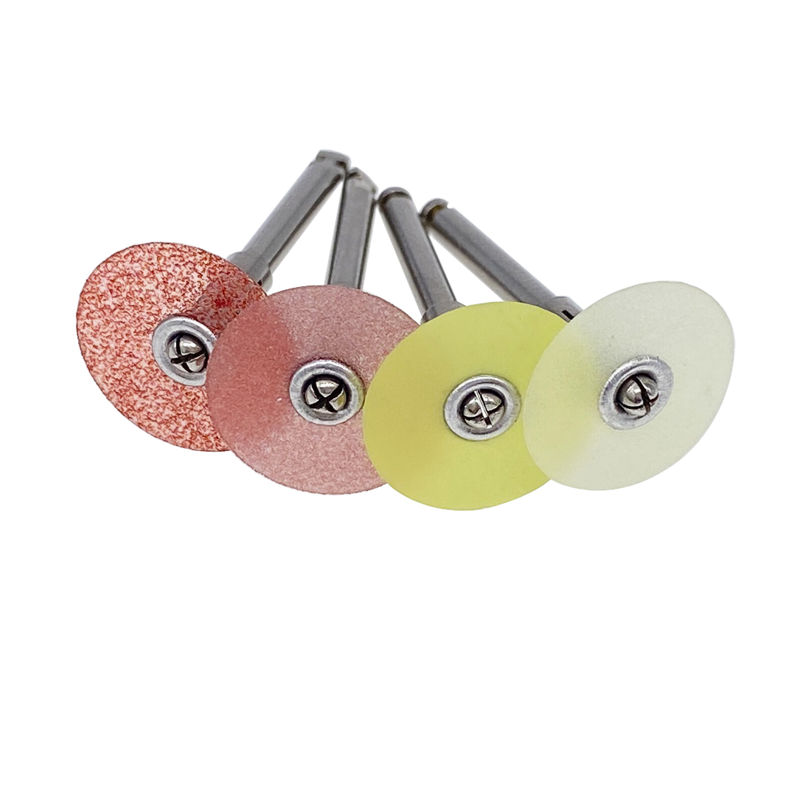 Dental Composite Finishing Polishing Discs SOFLEX 14mm /Mandrel