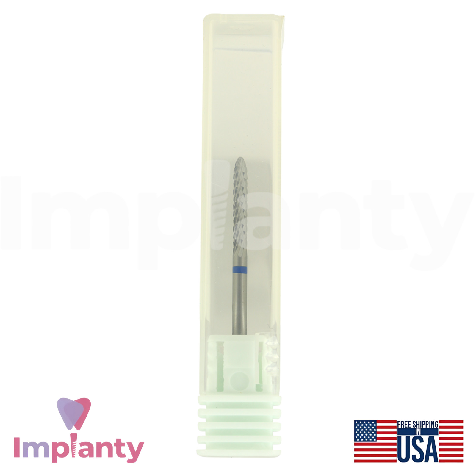 Cross Cut Standard Grit Carbide Dental Bur Ø2.3mm x 16mm 5000355 Dentistry Tool