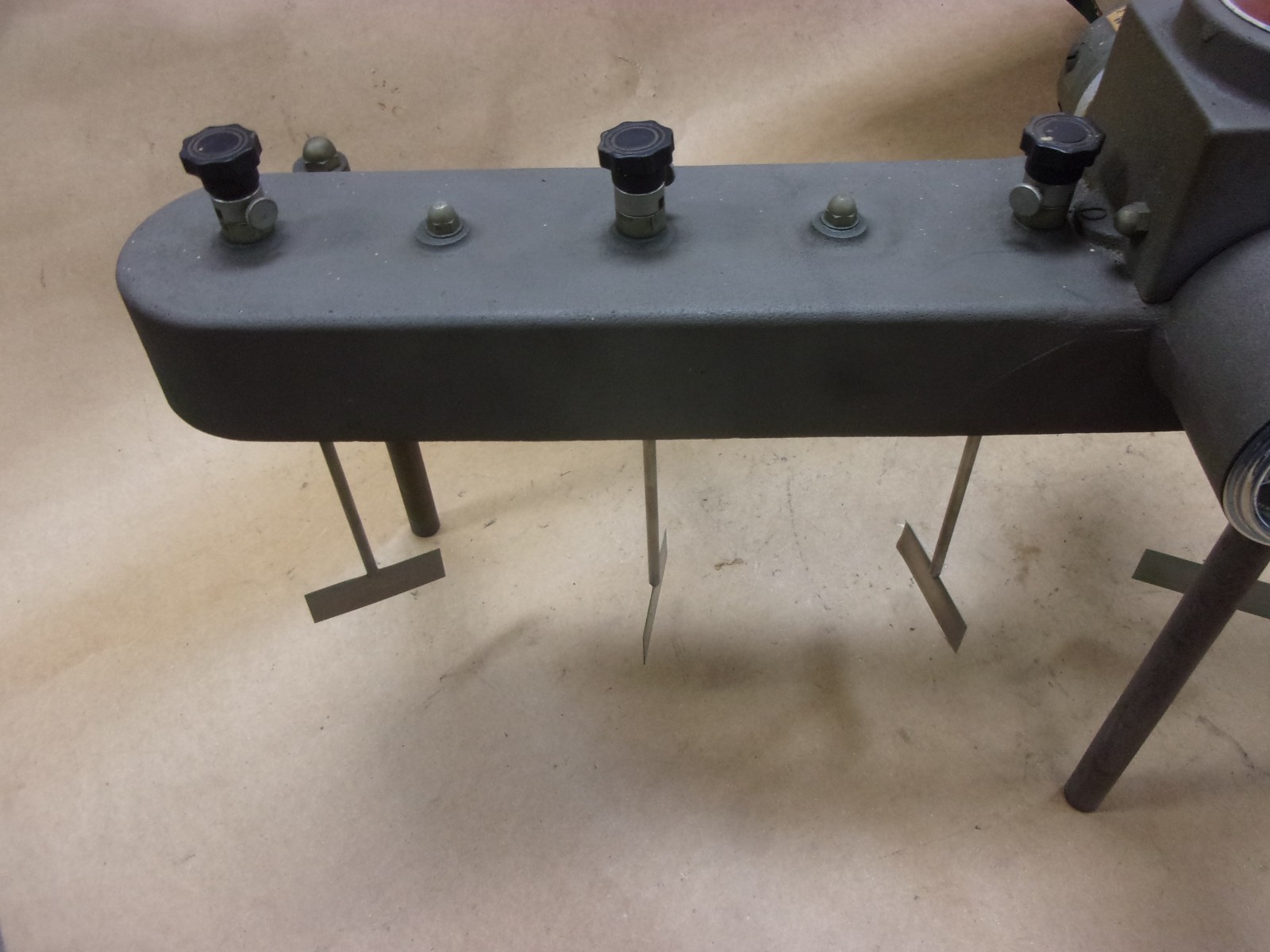 Phipps & Bird 6 Paddle Lab Glass Beaker Sample Chemical Stirrer Model 300 Mixer