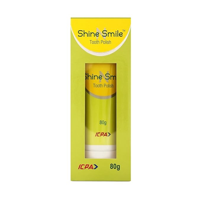ICPA Shine N Smile Tooth Polish For Teeth Whitening (Pack of 6)