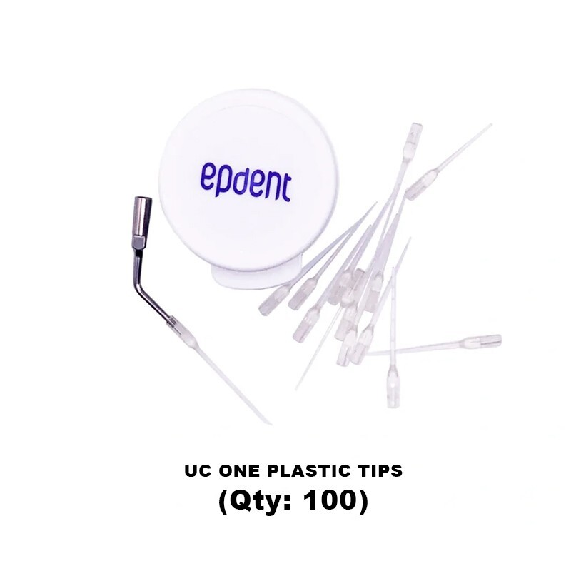 EPDENT UC ONE (PLASTIC TIPS- 100 PCS) (Dental)