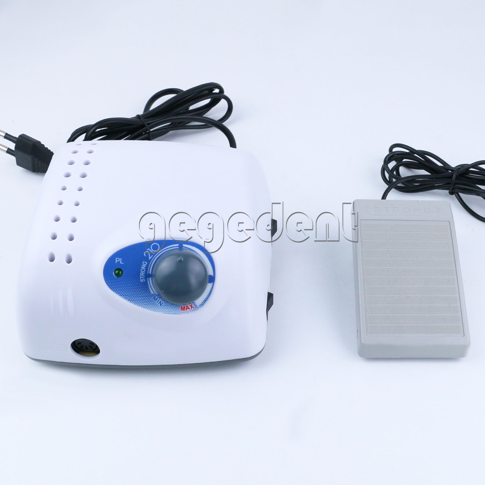 Dental Lab Micromotor Strong 210/105L 35K RPM Nail Art Manicure Pedicure Machine