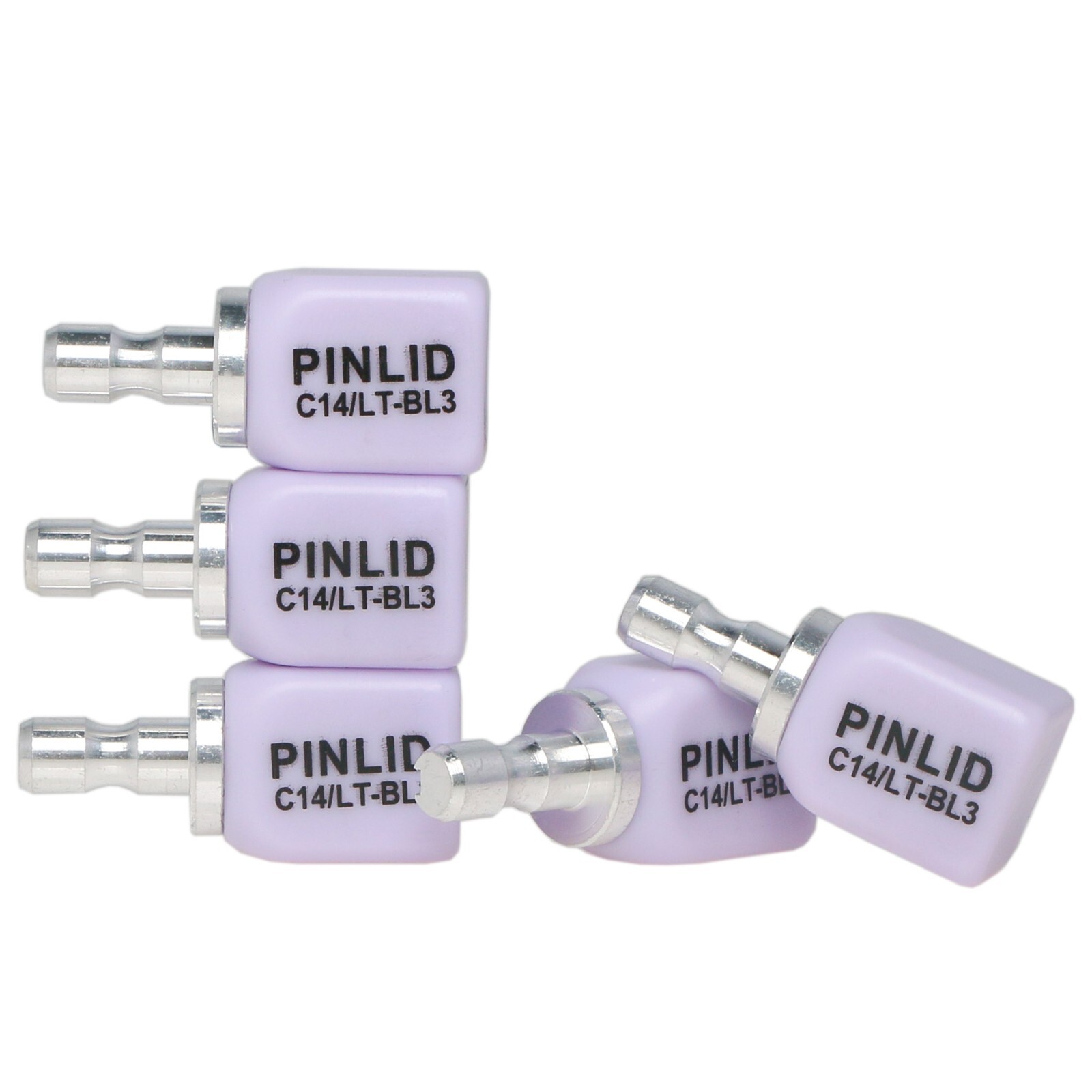 US 5Pcs Dental LT C14 Emax Glass Ceramic Lithium Dislicate Blocks CEREC CAD/CAM