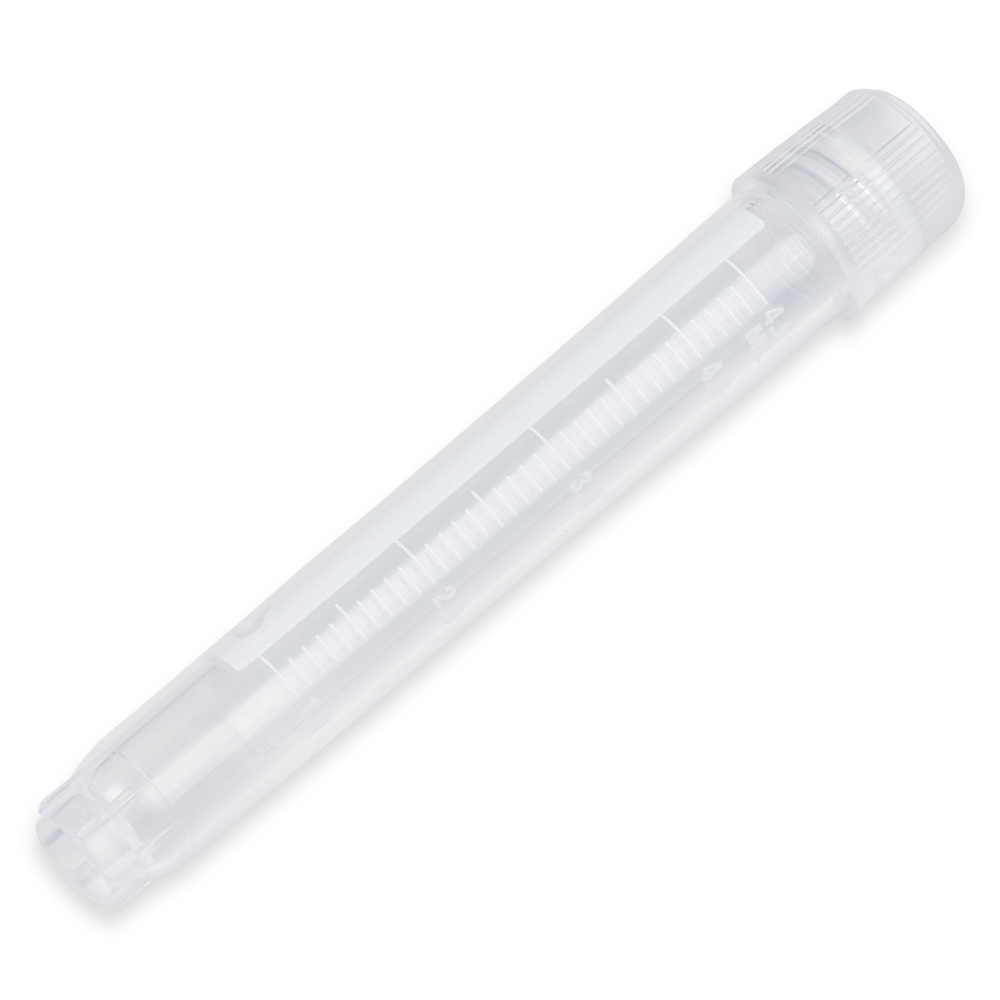 5ml Cryotubes, External Thread, Round Btm. Karter Scientific 236C2 – 100 Pack