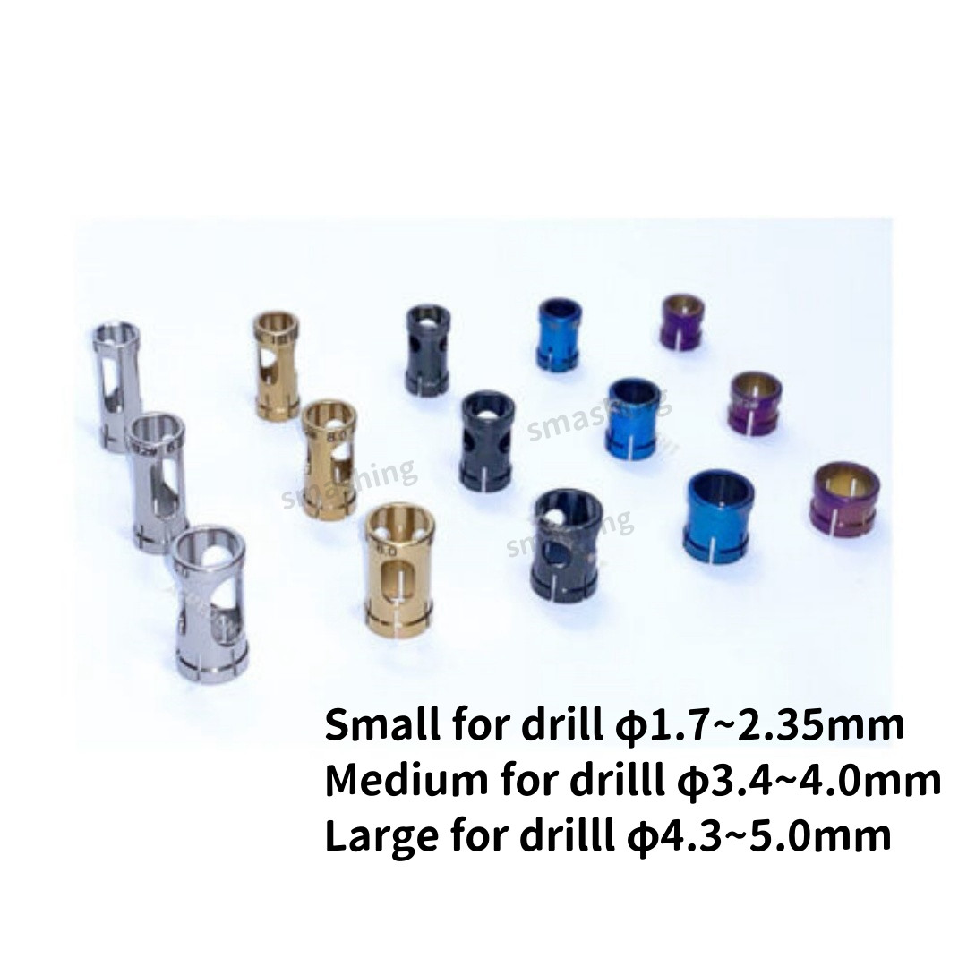 Guide Stopper Sleeve Guided Drill Safety Depth Stop Drills Dental Implant L/M/S