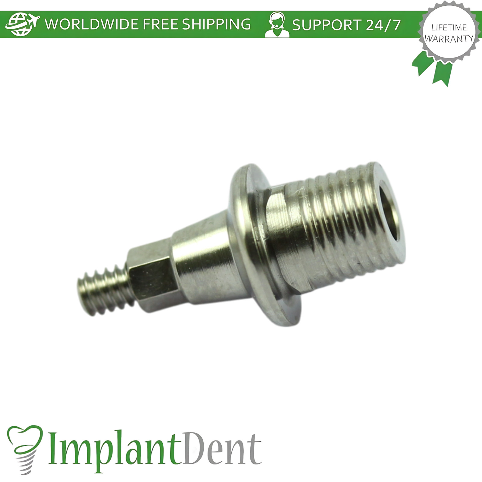 X5 Dental Prosthetic Ø5.5mm Diameter Titanium Base Neodent GM Compatible
