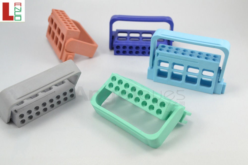 Dental ENDODONTIC Files Holder Ruler Root Canal Autoclavable Block Organizer