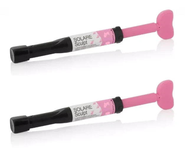 Dental GC SOLARE Sculpt LC Universal Nano Hybrid Composite 1.9g – SHADE A3 A3.5.