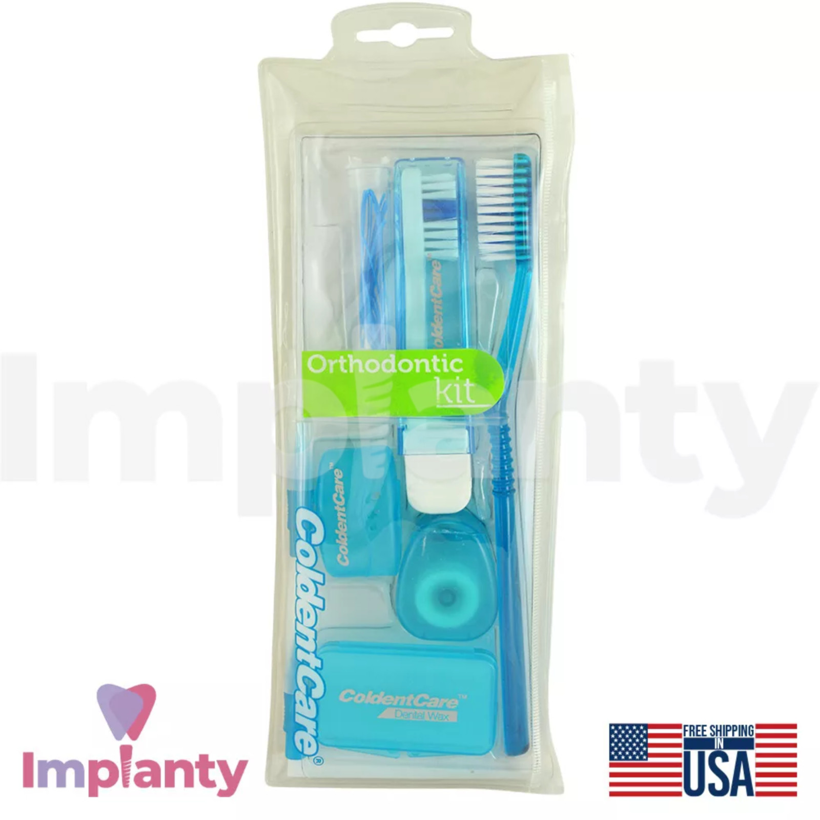 Interdental Preventive Kit Cleaning & Maintaining Toothbrush & Floss Dental Set