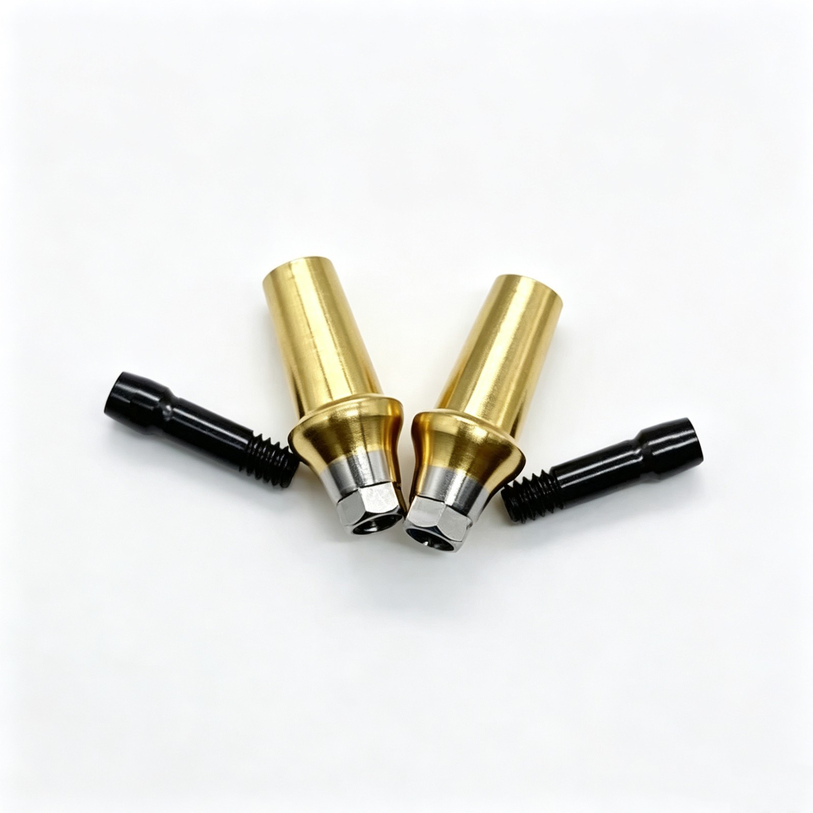Dental Transfer Cemented straight abutment fit Oss Hiossen Mini Regular platform