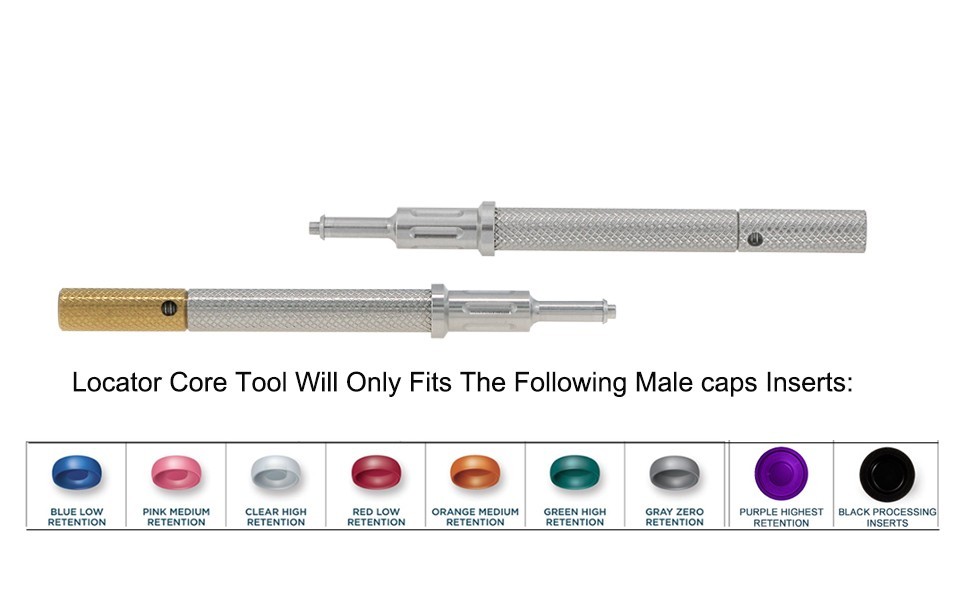 US Dental LOCATOR Abutment for NP/RP Conical Connection 1-5.0mm for NobelBiocare