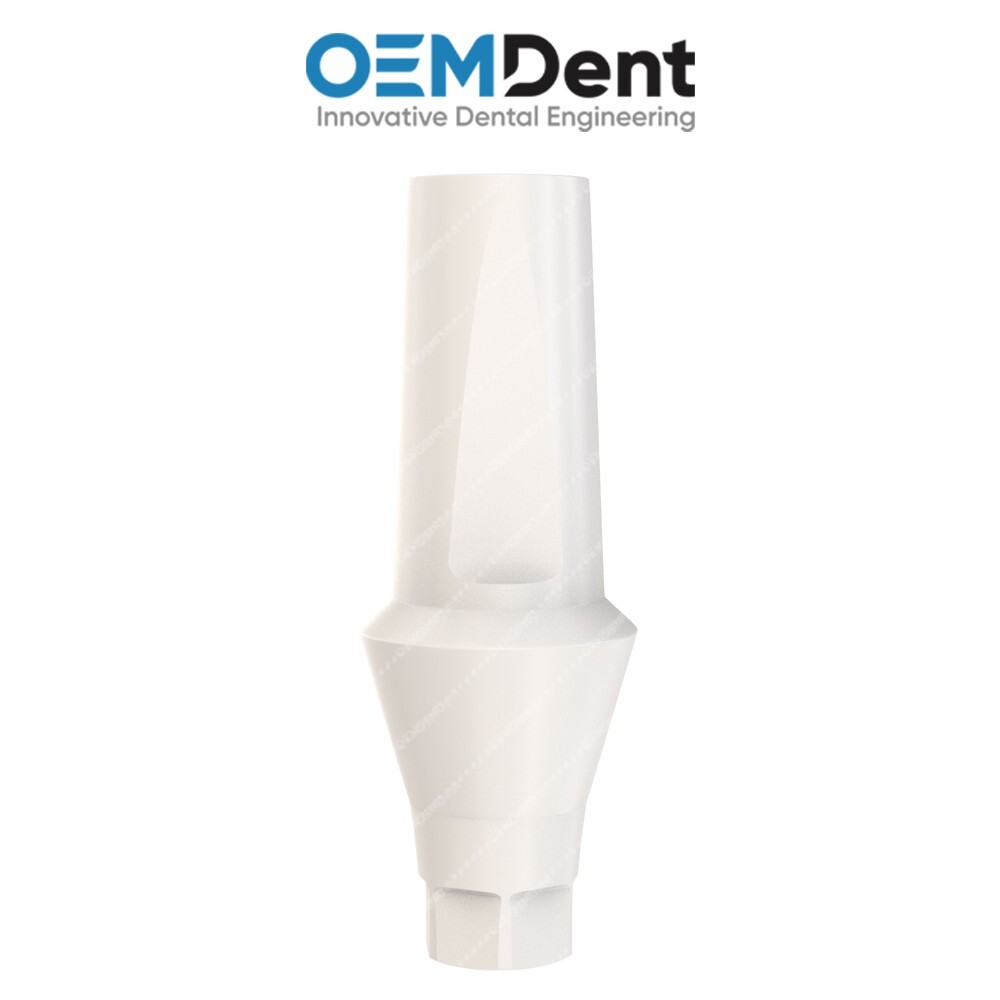 Peek Temporary Anatomic Straight Abutment Compatible NobelActive®️RP Conical