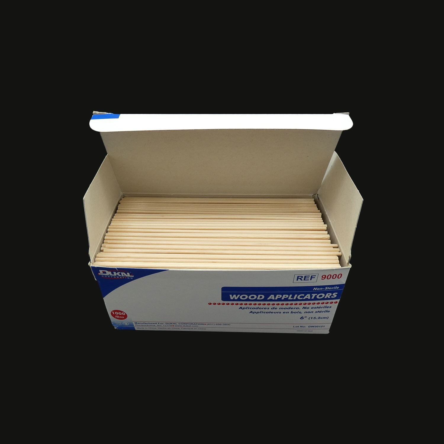 Wood Applicators – 1,000/box – 3 Boxes