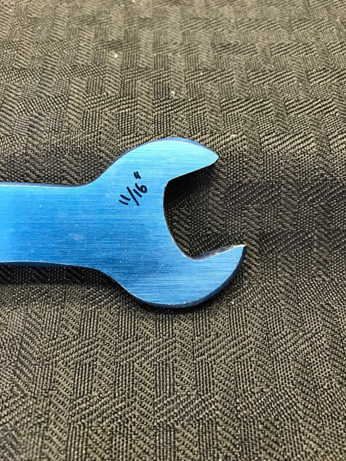 MILLIPORE AN Aluminum Spanner Wrench Tool 1” and 11/16” AN-16 Blue