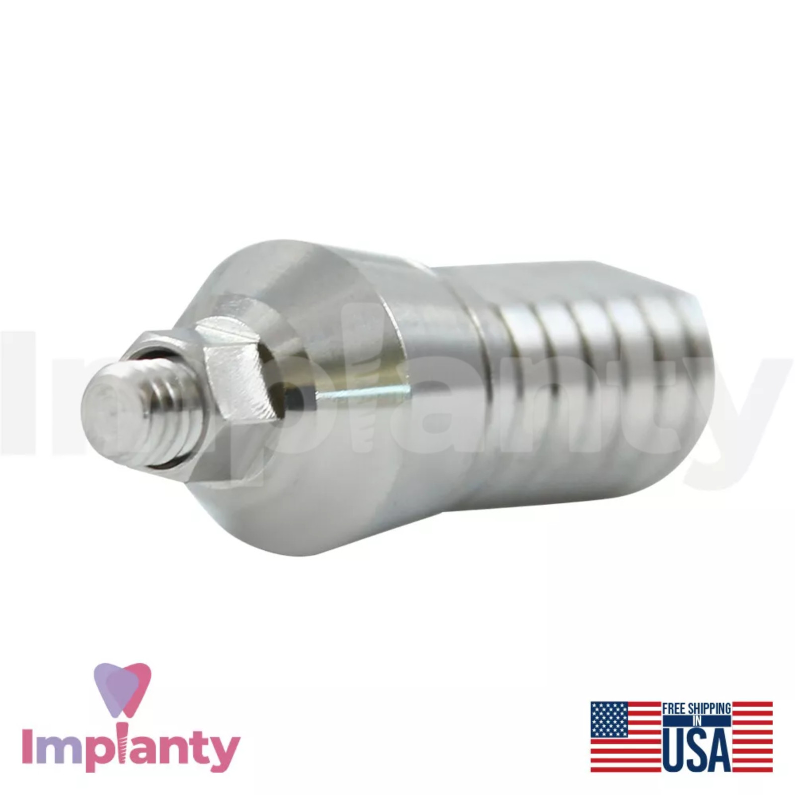 GDT Straight Dental Prosthetic Ø5.5mm Diameter Wide Platform Int Hex 2.42mm