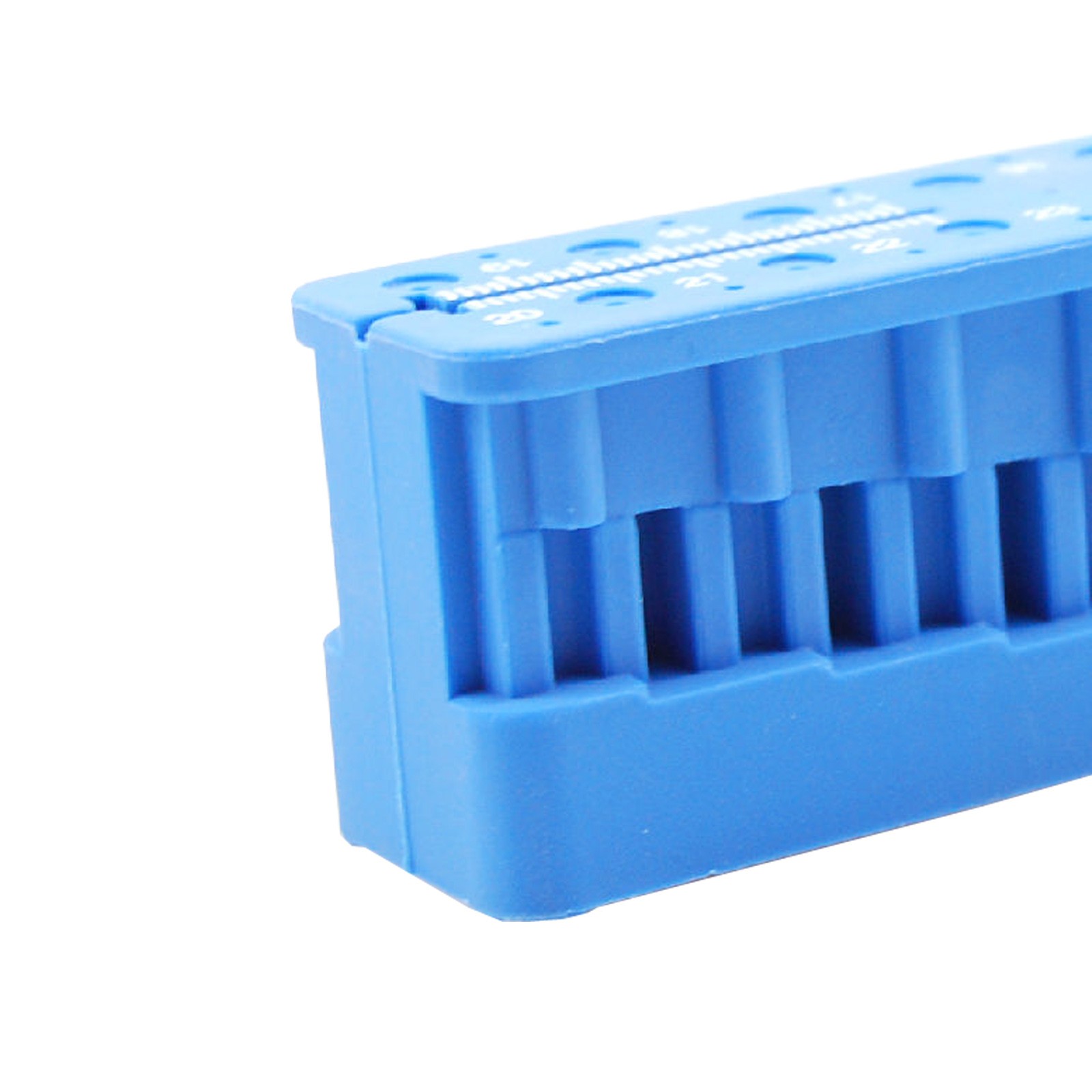 1x New Dental Endo Measuring Block Endodontic File Holder Ruler Autoclavable