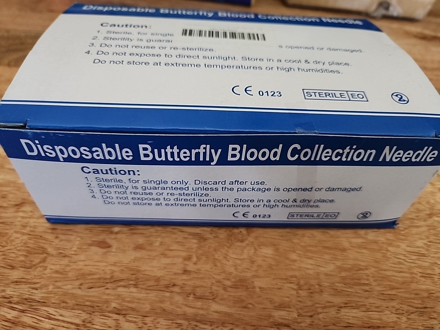 Veterinary Butterfly Needles 25G (50pcs) – NEW/SEALED USA