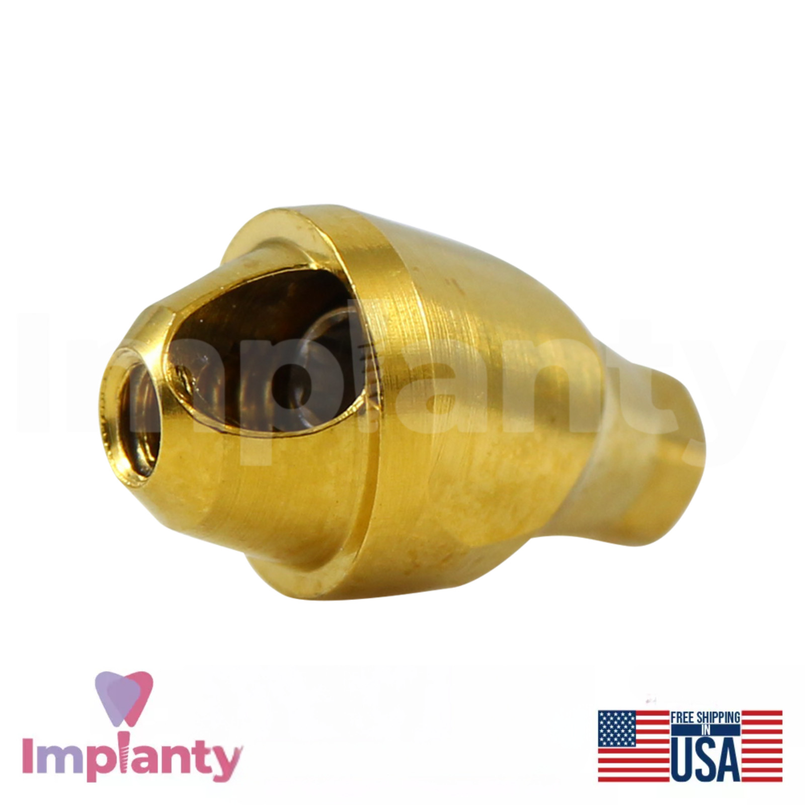 1x Dental Angled Multi Unit Prosthetic 30° Plastic Sleeve NP Conical Connection