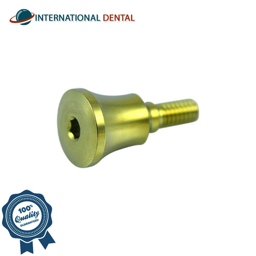 10 Dental Concave Anatomic Healing Cap Ø5.5mm Int Hex 2.42mm Wide Platform