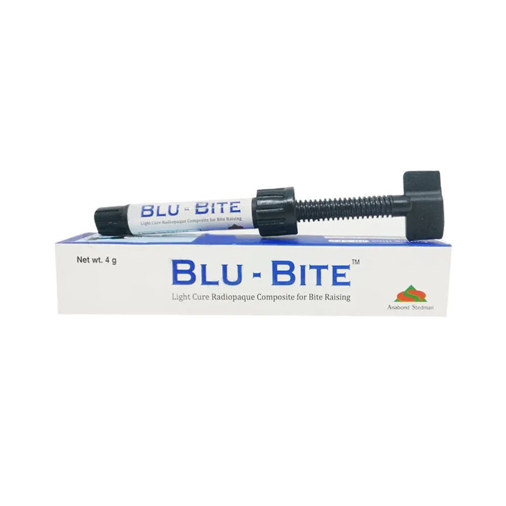 Anabond Blu-Bite Light Cure Radiopaque Composite for Posterior pack of 3