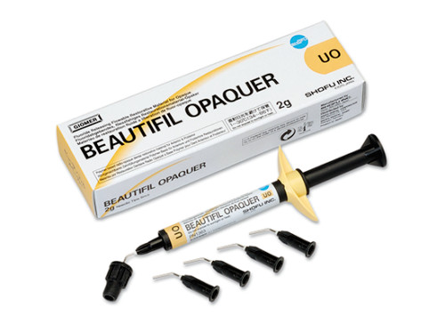 SHOFU BEAUTIFIL OPAQUER Flowable Composite 2gm UO Universal Opaque SHADE USA