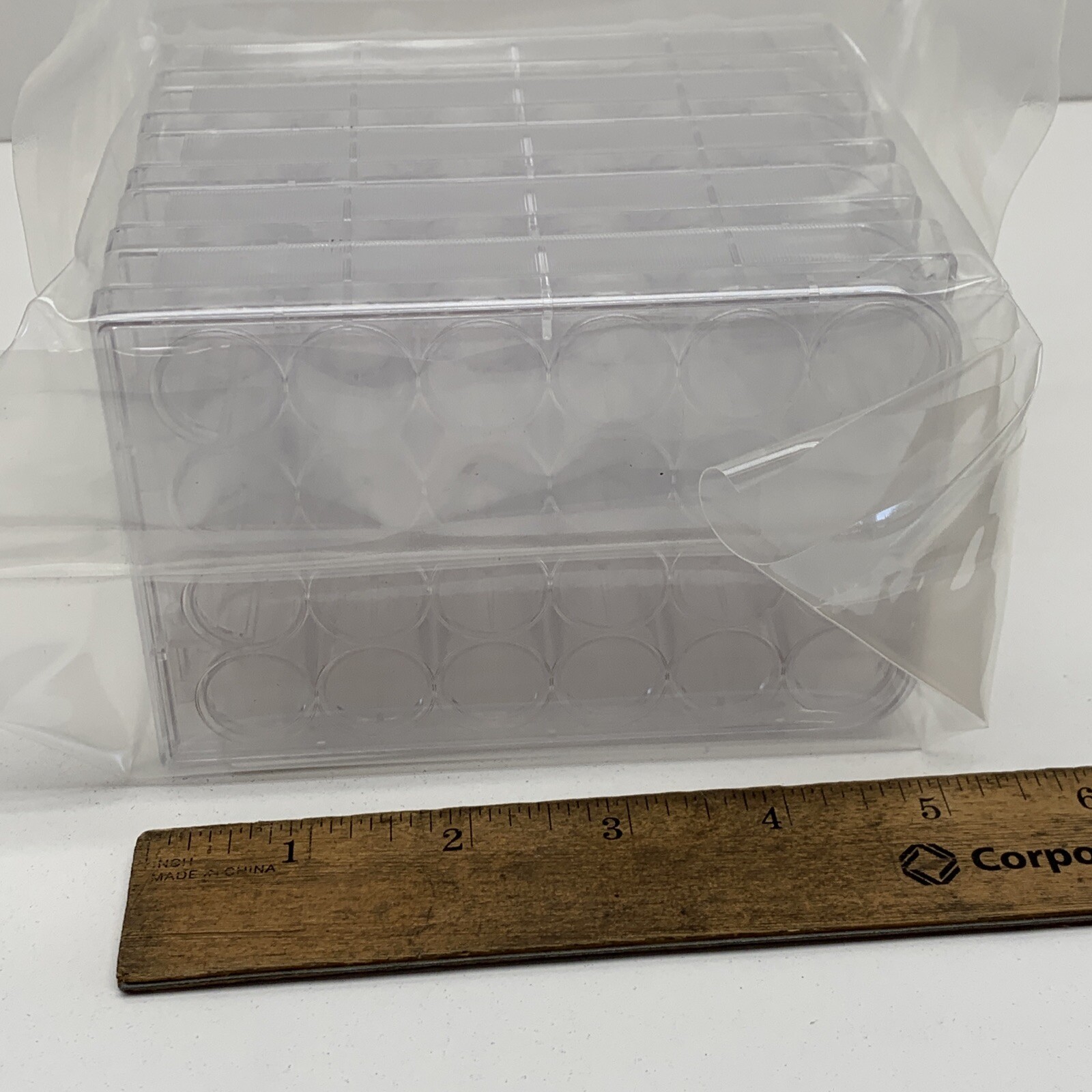 (100-Pack) Corning 3738 Costar Not Treated 24-Well 3.4 mL Plate, Sterile EXPIRED