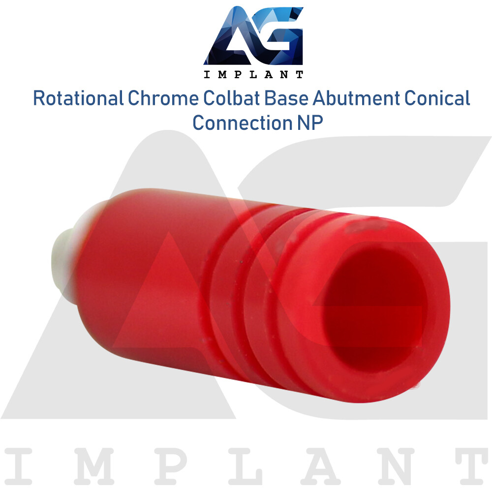 5 Chrome Cobalt Base Rotational NP Conical Connection With Screw 2.25mm