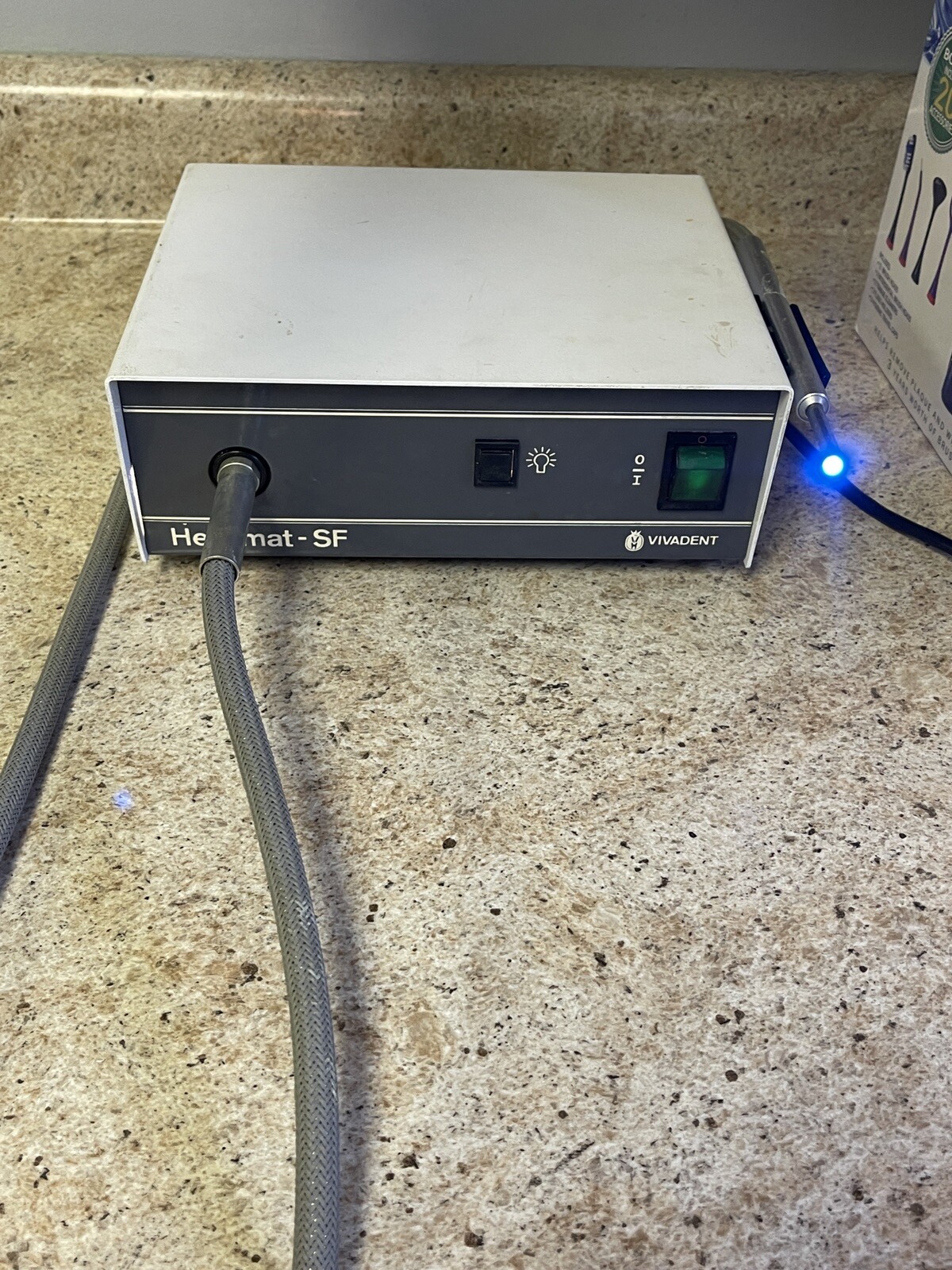 heliomat vivadent generator with light working dental equipment h10 made austria