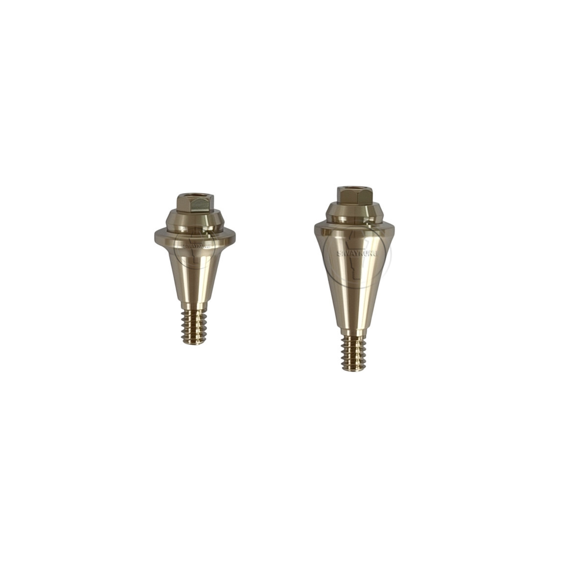 10 pcs MU straight abutment fits to Nobel biocare platform NP/RP GH1.5~3.5