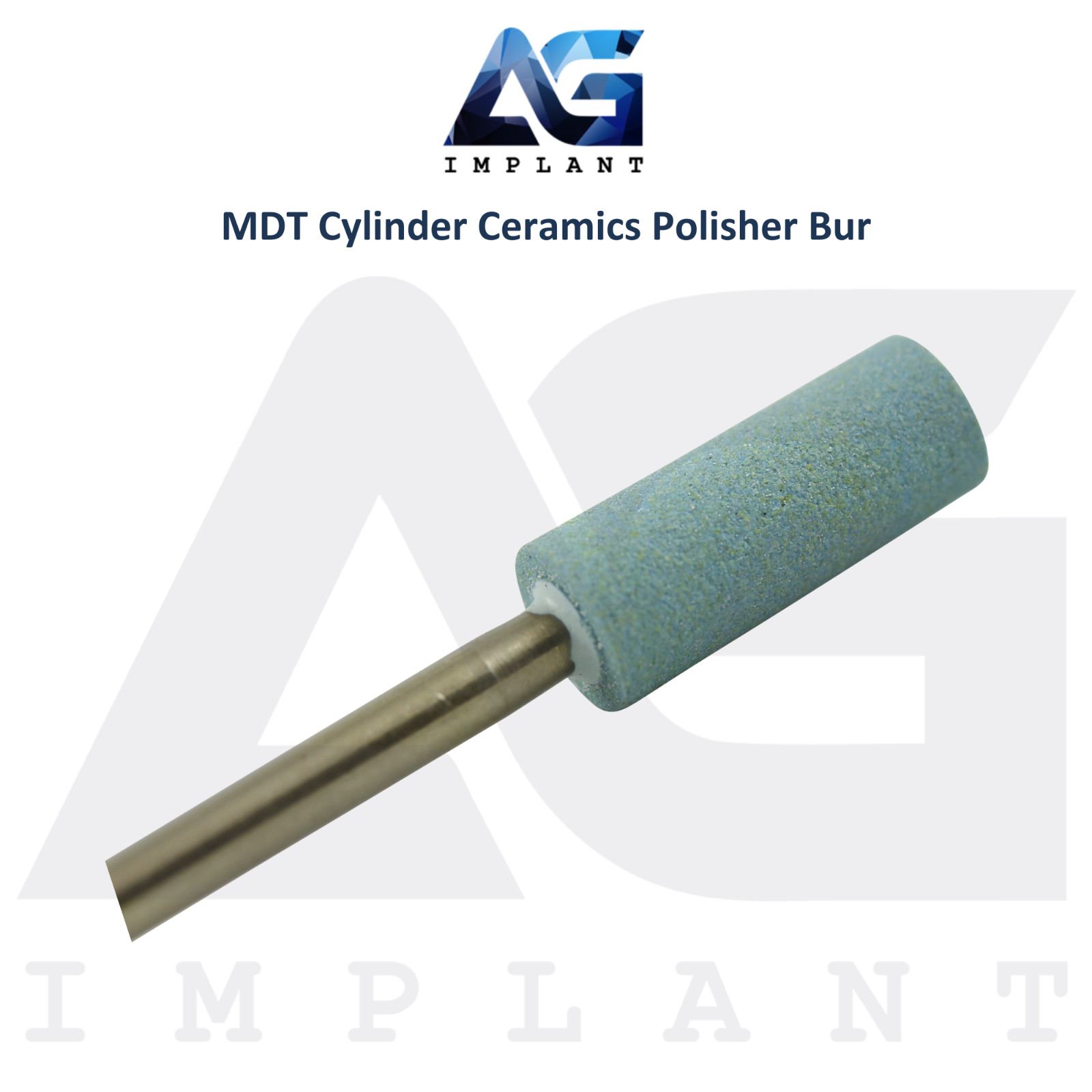 MDT Dental Cylinder Ceramics Polisher Bur Pre-Polishing Contouring Restorations