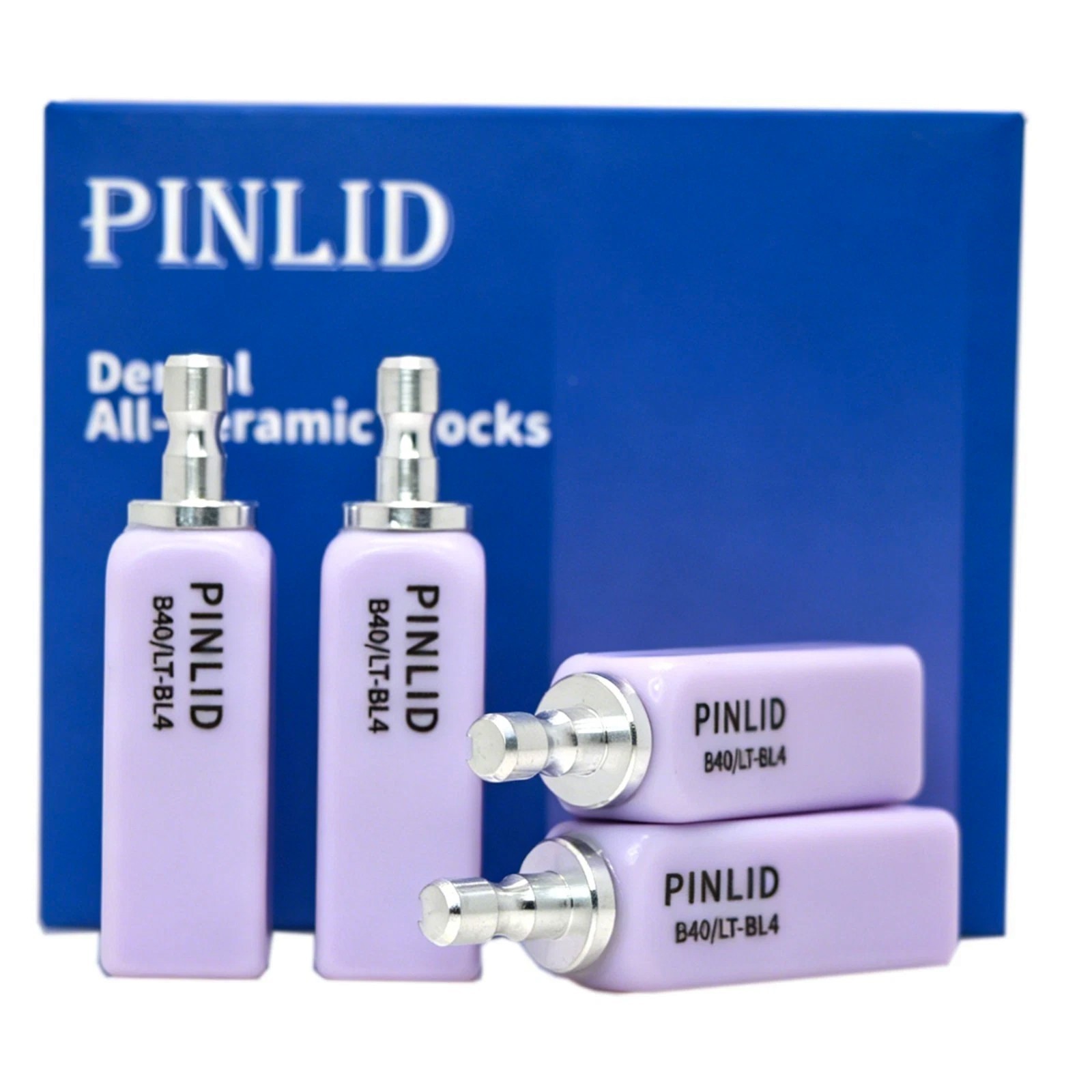 B40 Dental Emax Ceramic Blocks Lithium Disilicate Block CAD/CAM CEREC 4pcs/box