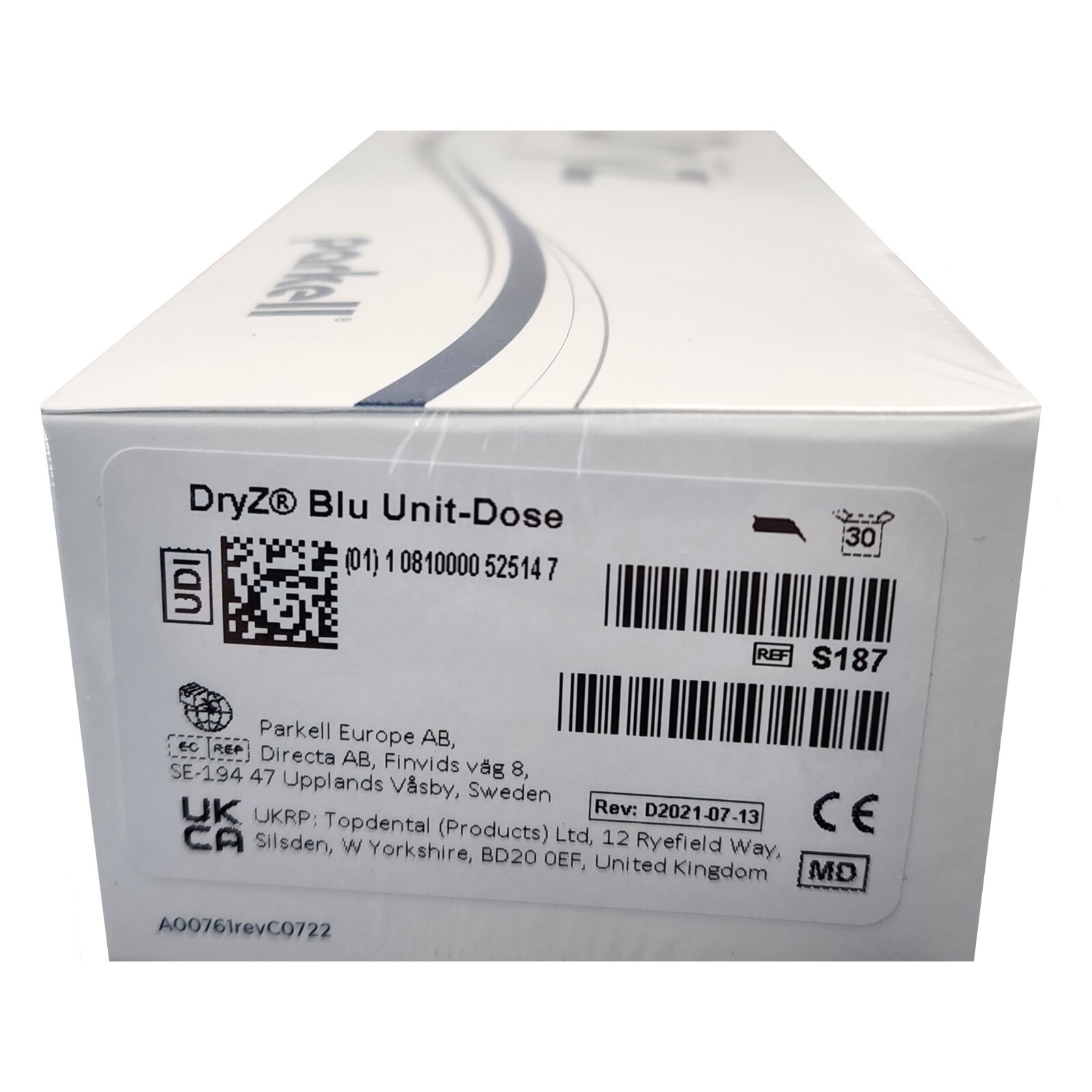 *1-Kit* Parkell Dryz Gingival Hemostatic Retraction Paste Blu Unit-Dose S187
