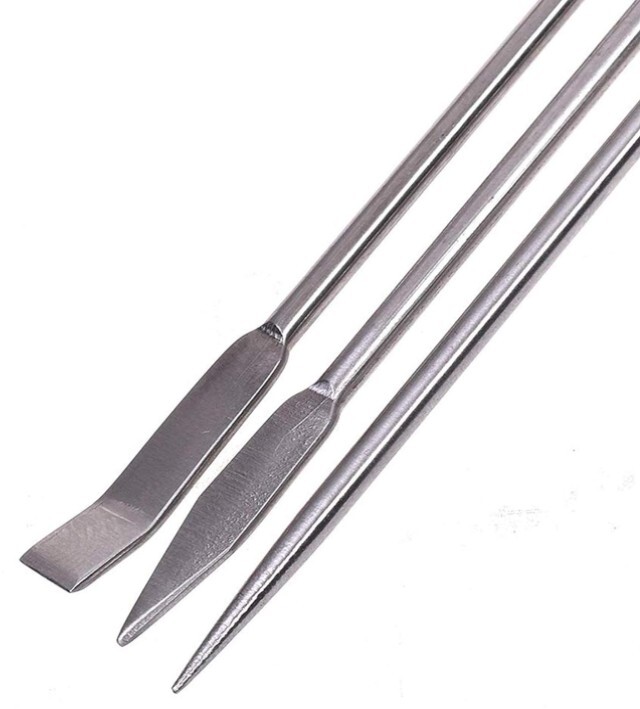Lab Spatula Micro Spoon mini Scoop Laboratory Tiny Powders Mixing Filler Gel Cap