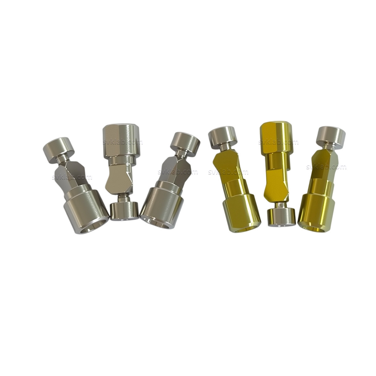 5pcs Osstem TS Hiossen dental fixture digital model analog Regular and Mini