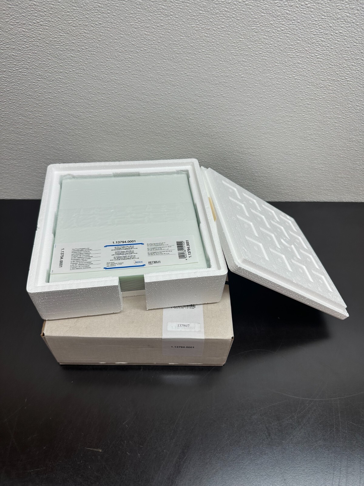 Merck HX30511 20 PLC Plates 20 x 20 cm Silica gel 60 1.13794.0001