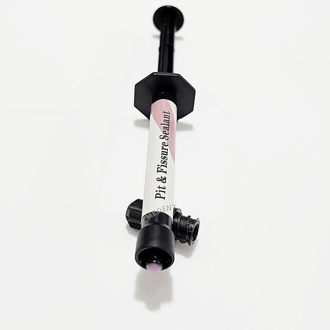 2-Pcs Dental Pit Fissure Sealant Release Fluoride Composite Clinpro PINK White