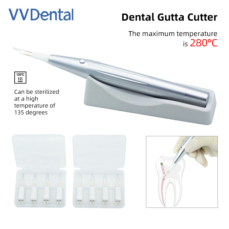 Dental Gutta Percha Cutting Heated Metal Body Gum Cutter Obturation System