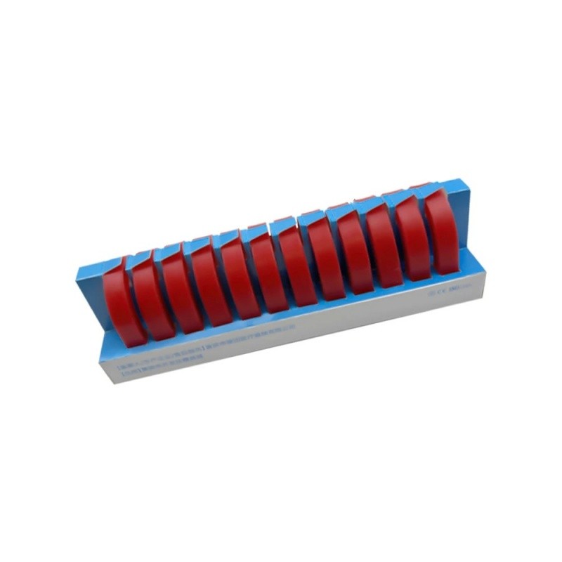 Dental U Shape Base Wax Rim Denture Casting Bite Block Occlusal Rim Model