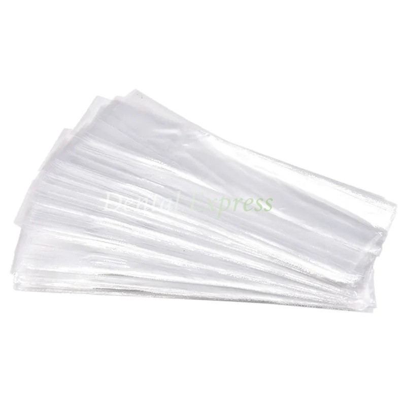 500Pcs Dental Disposable Plastic Cover Digital X-ray Sensor Barrier Sleeves