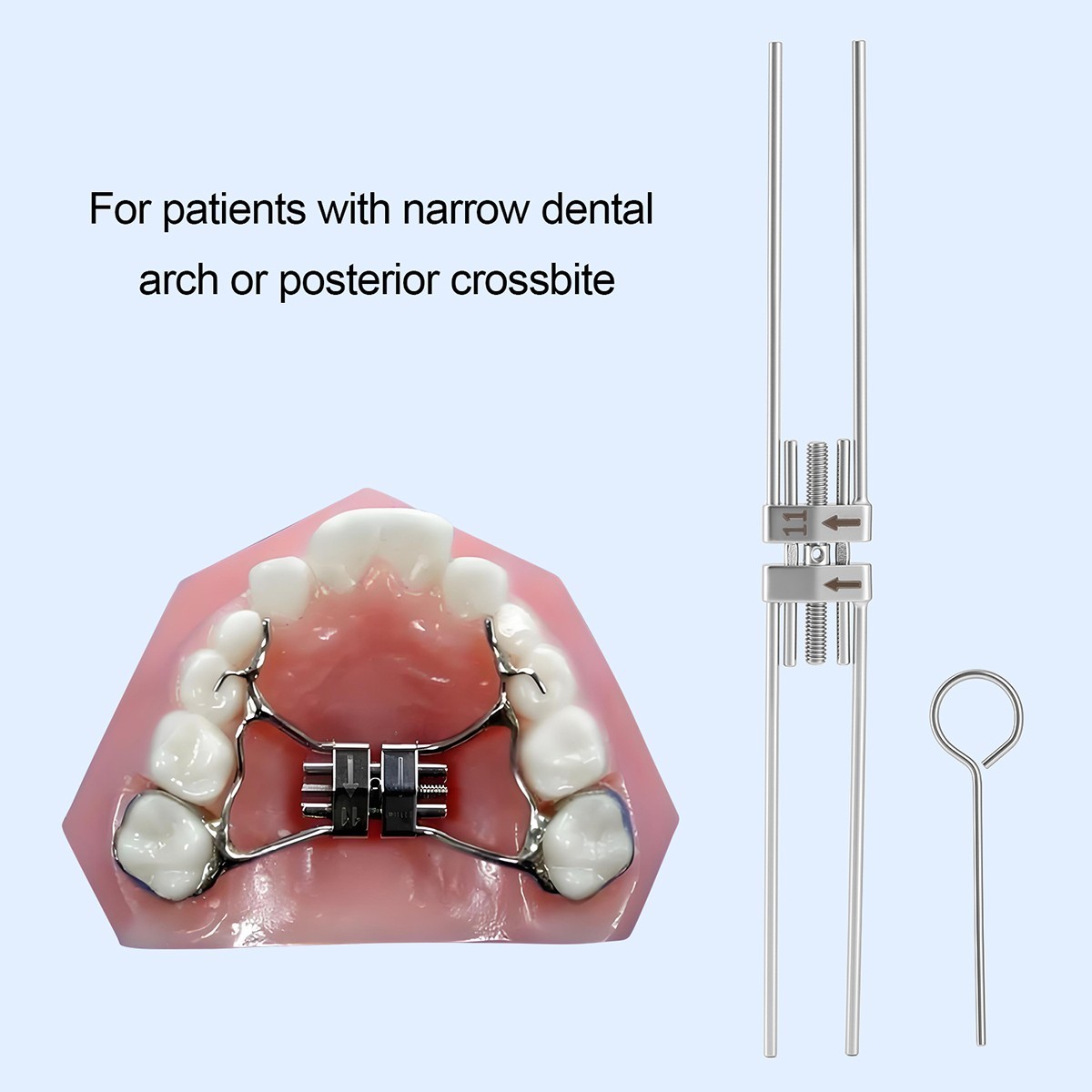 AZDENT Dental Orthodontic Expansion Screw Rapid Maxillary Palatal Frame 4 Sizes
