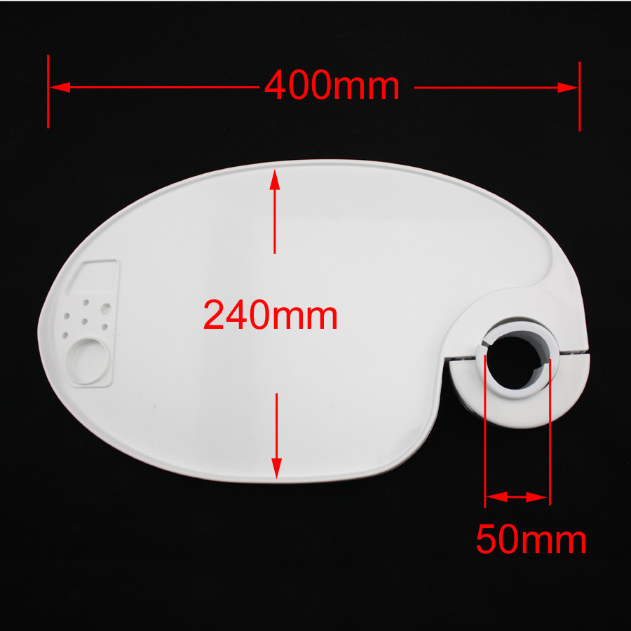 New High Quality Brand Dental Plastic Post Mounted Tray Table Chair Accessories