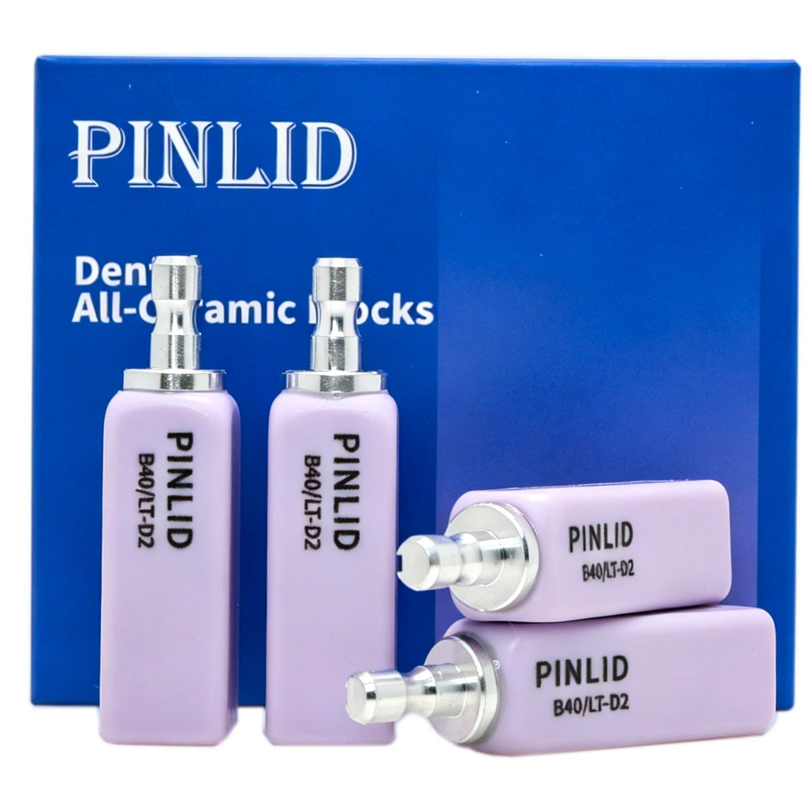 B40 Dental Emax Ceramic Blocks Lithium Disilicate Block CAD/CAM CEREC 4pcs/box