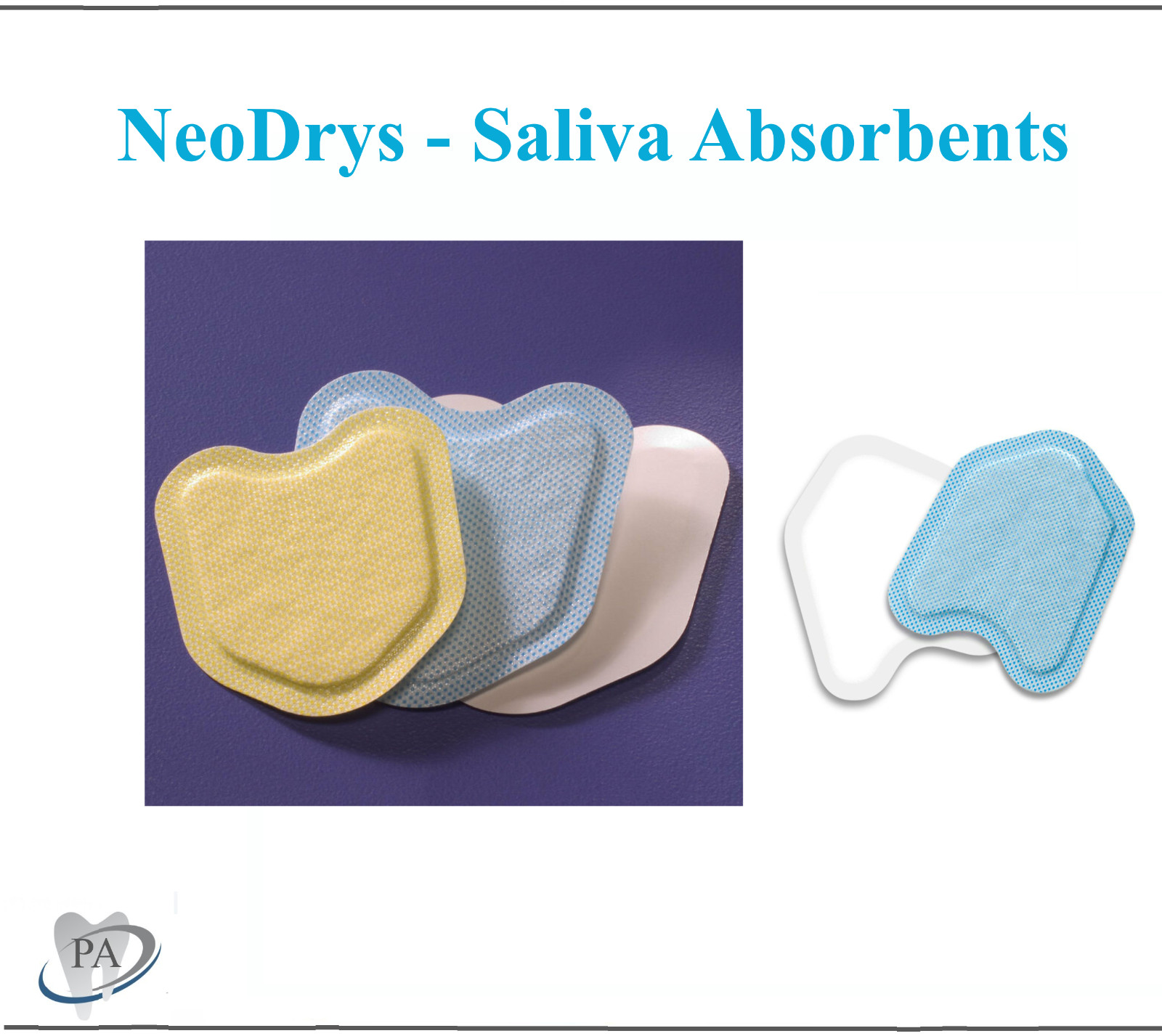 Dental NeoDrys Saliva Absorbents, DYL Absorption, Protection, Microcopy, 50/Bx