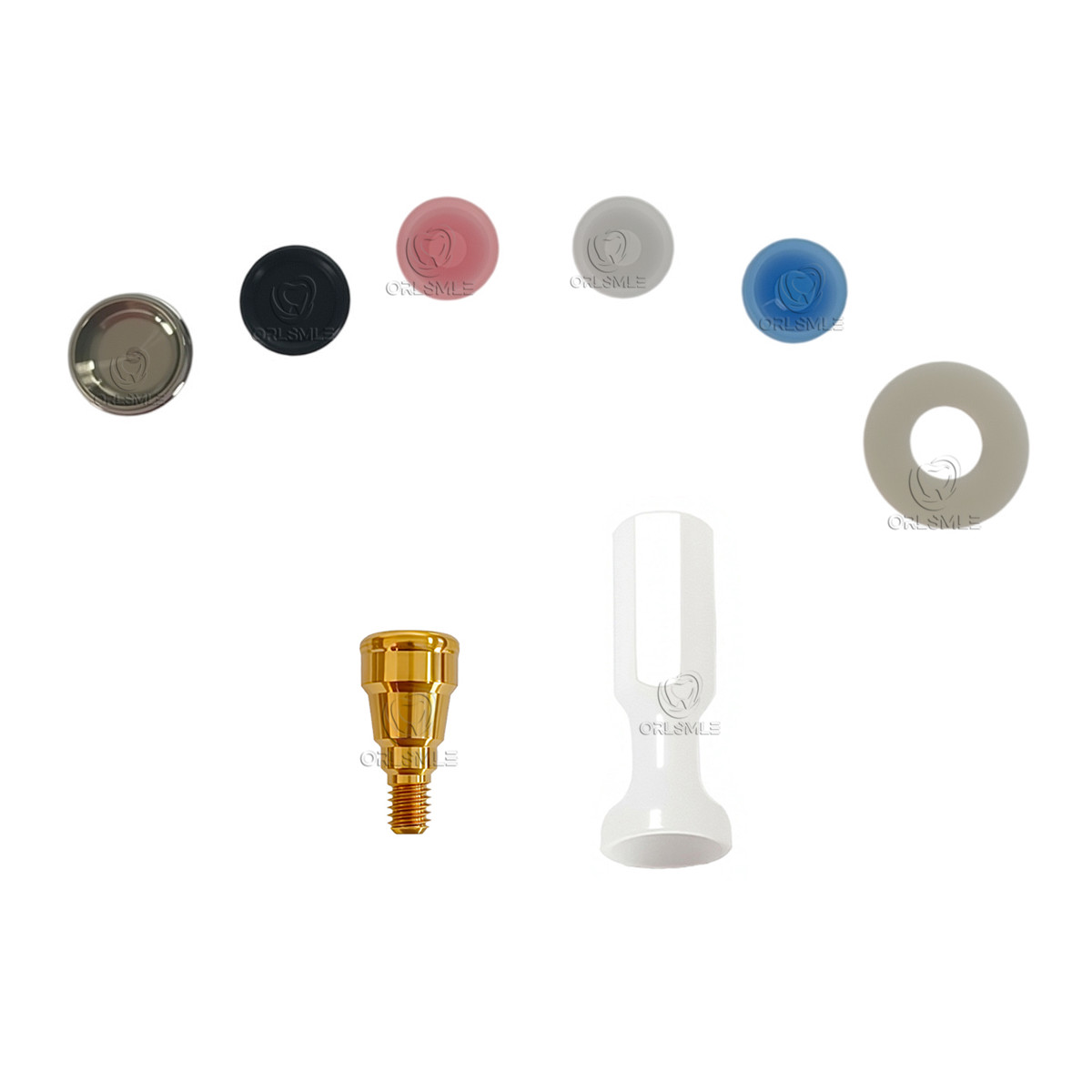 Locator abutment attachment full Set fit to MIS (C1)-SP GH1-6mm