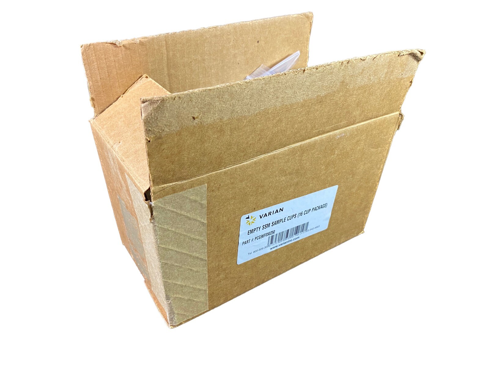 VARIAN Empty SSM Filter Sample Cups PCG96F050250 (16/pk)