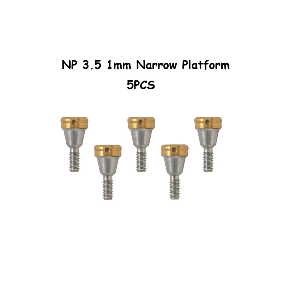 US Dental Locator Overdenture Abutment Fits Nobel Active Conical NP 1mm Height