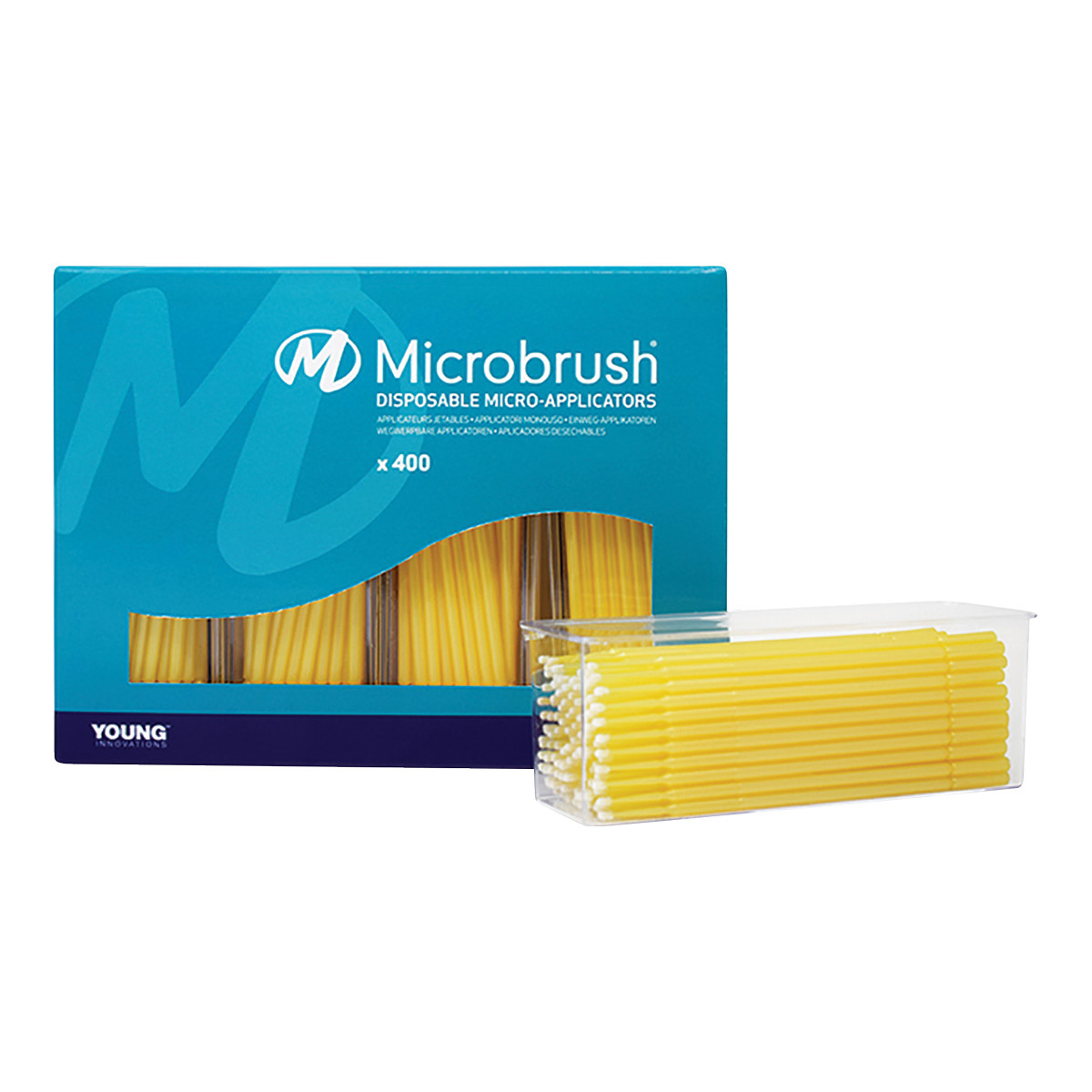 Microbrush Plus Applicators & Dispenser (Pkg. 400)