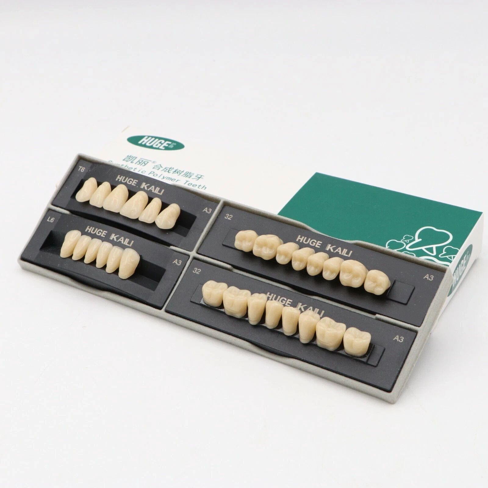 HUGE Dental Synthetic Polymer Teeth Resin False Teeth Denture Replacement 28/P
