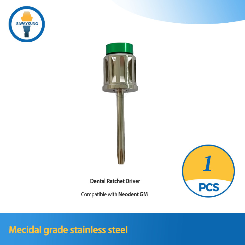 Dental Ratchet Driver Hand Screwdriver compatible with Neodent GM